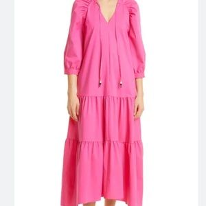 Boss Depera Tiered Maxi Dress, NWT